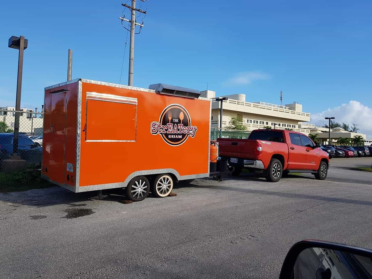 WB-290F Square food cart in USA