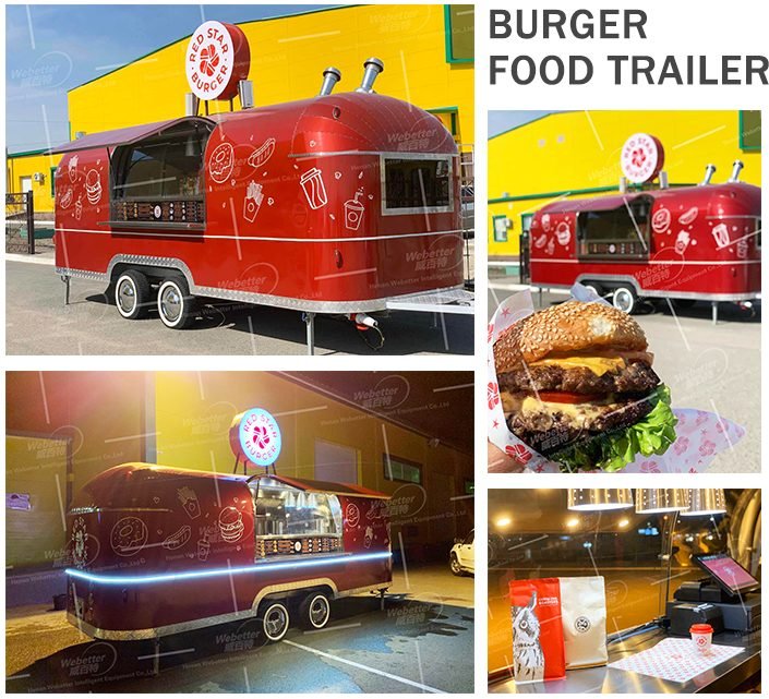 Burger trailer application