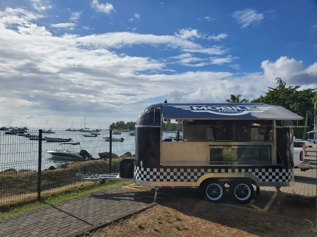 Mobile Food trailer on Island