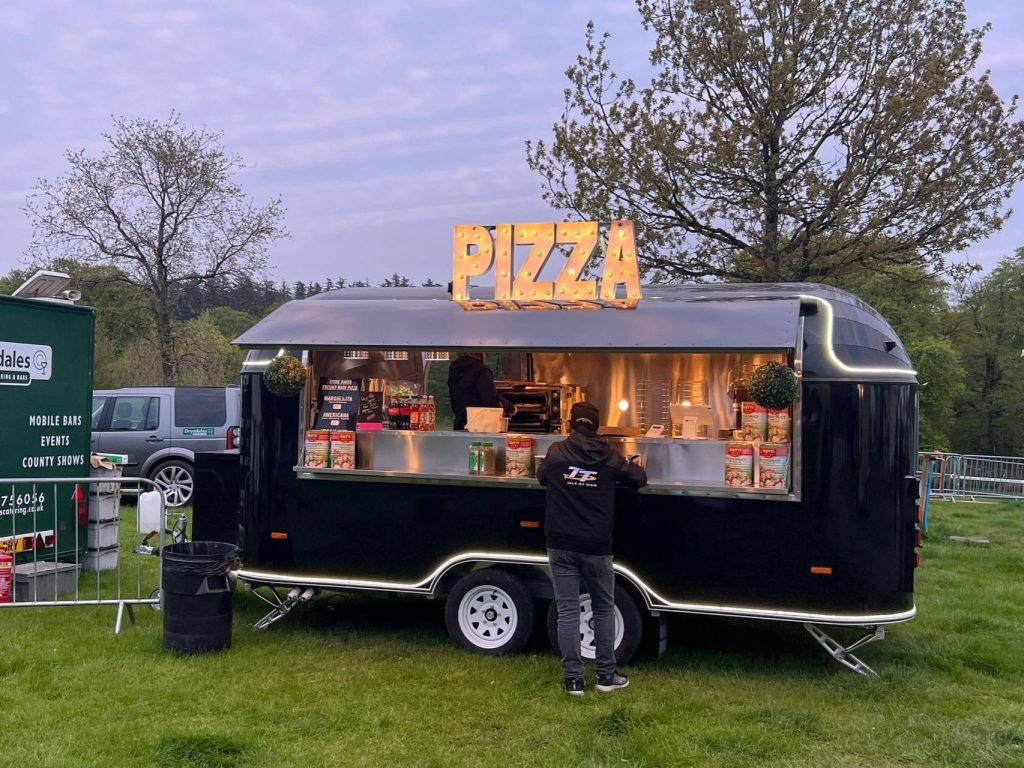 catering pizza concession trailer