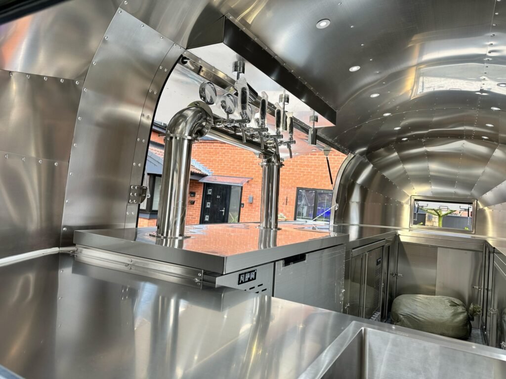 food trailer beer machine