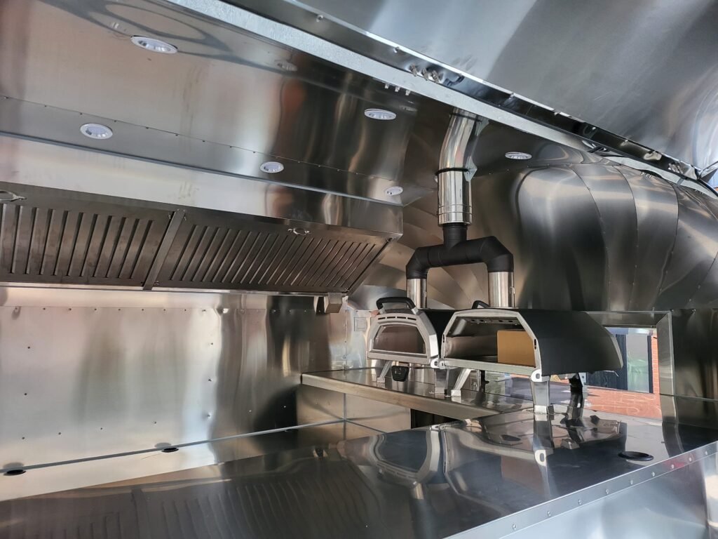 food trailer pizza oven