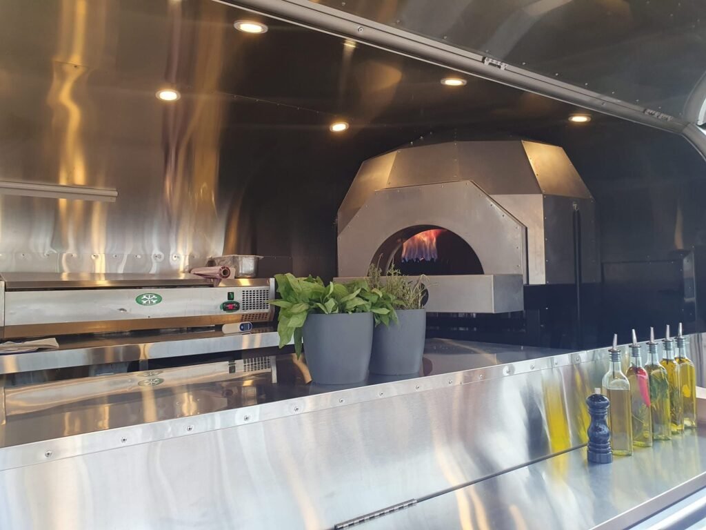 pizza food trailer