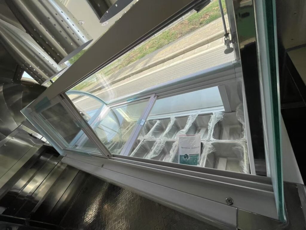 ice cream food trailer