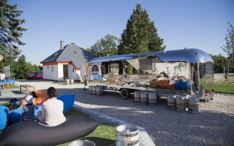 Heldon beer food trailer in events